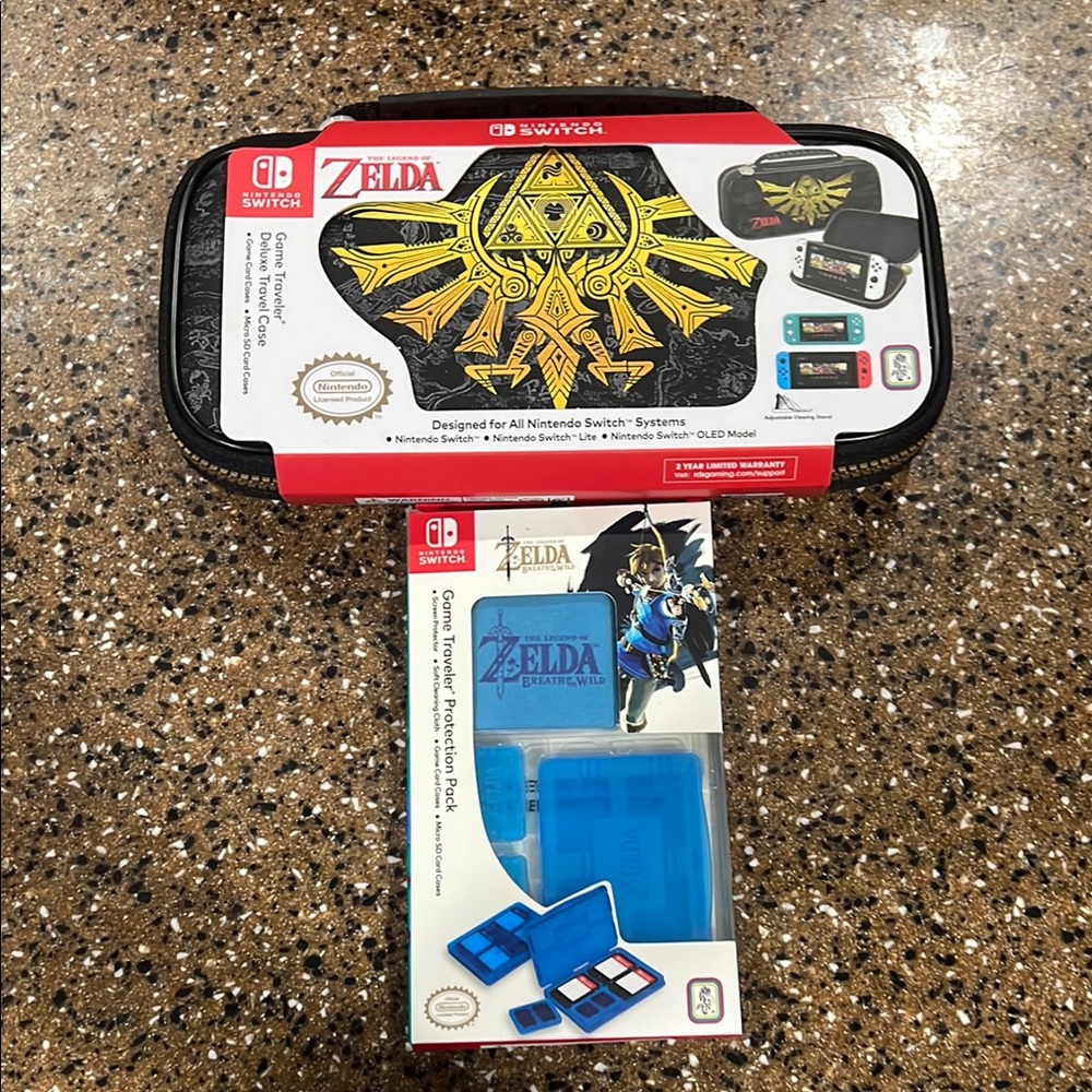Zelda Nintendo Switch Case and Game Card Holder
